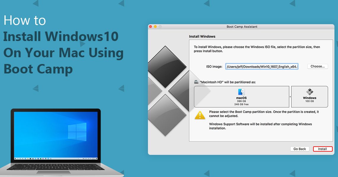 where to download windows 10 iso for mac bootcamp